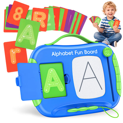 Alphabet Toys for Toddlers, Alphabet & Number Learning Board for Toddlers, Early Learning Toys