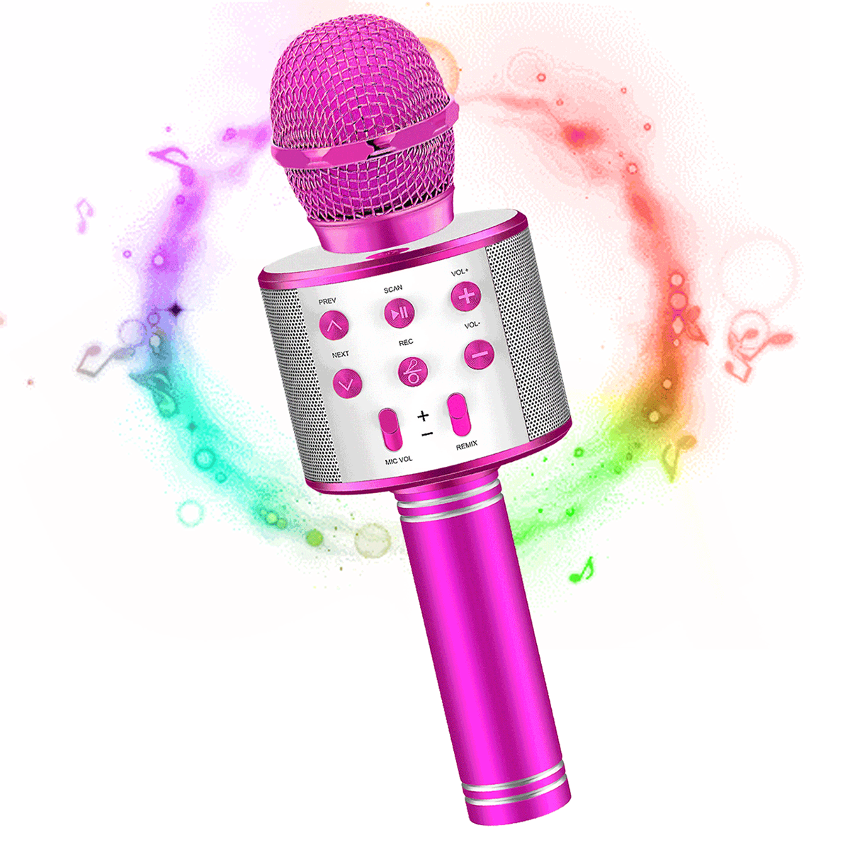 Karaoke Microphone for Kids, Toys for 3-12 Year Old Girls, Kids Microphone Girls Toys