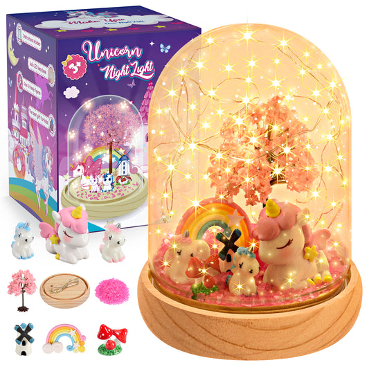Unicorn Gifts for Girls Age 3-9, Craft Kits for Kids Girls Ages 6-8, Unicorn Toys for 3 4 5 6 7 8 Years Old Girls, Gifts for 6-12 Year Old Girls