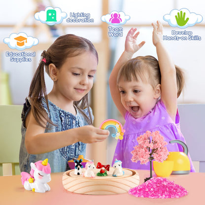 Unicorn Gifts for Girls Age 3-9, Craft Kits for Kids Girls Ages 6-8, Unicorn Toys for 3 4 5 6 7 8 Years Old Girls, Gifts for 6-12 Year Old Girls