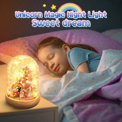 Unicorn Gifts for Girls Age 3-9, Craft Kits for Kids Girls Ages 6-8, Unicorn Toys for 3 4 5 6 7 8 Years Old Girls, Gifts for 6-12 Year Old Girls