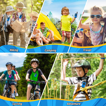 ATOPDREAM Kid Walkie Talkies for 3-8 Year Old, Two Way Radios, Robots Walkie Talkie Toys for Kids
