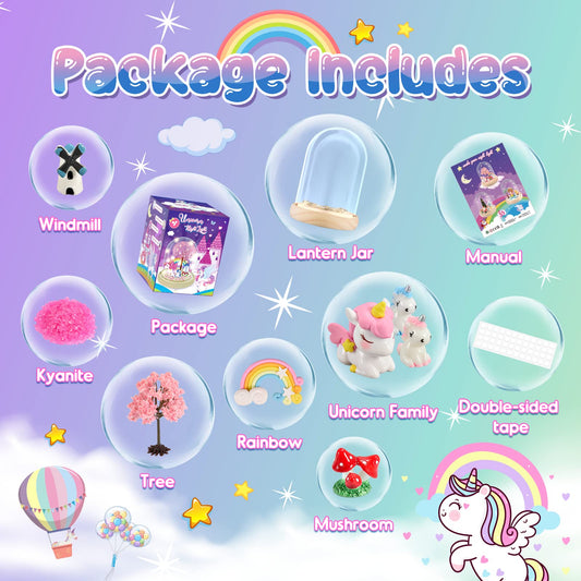 Unicorn Gifts for Girls Age 3-9, Craft Kits for Kids Girls Ages 6-8, Unicorn Toys for 3 4 5 6 7 8 Years Old Girls, Gifts for 6-12 Year Old Girls